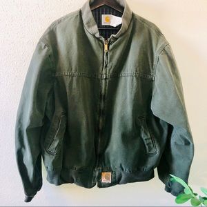 Vintage Carhartt Jacket Army Green/khaki green